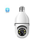 product_image_name-Generic-Waterproof Outdoor Bulb Camera With Full Color Night Vision-2