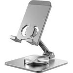  Foldable Adjustable Phone Stand – Portable Holder for Phones and Tablets with Thickened Base