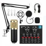 product_image_name-Generic-BM-800 Recording Studio Package with Voice Changer, Live Sound Card - Audio Interface for Laptop Computer Vlog Living Broadcast Live Streaming YouTube TikTok -3