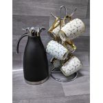 7 pcs classic breakfast set, 6pcs mug and a 2L unbreakable flask.