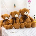 product_image_name-Generic-Large Brown Teddy Bear Plush Toy – Soft Giant Teddy bear (100cm / 120cm / 140cm)-1
