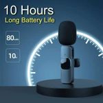 product_image_name-Generic-2 Pack Wireless Lavalier K9 Microphone for iPhone, iOS and Android Phone, Lapel Mic Noise Reduction Plug-Play Mini Microphone for Video Recording, Interview, Podcast, Vlog, Tiktok, YouTube, Gift-7