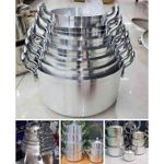 product_image_name-Generic-14 Pieces Heavy Aluminium Cooking Pot Sufuria Set-1