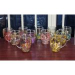 product_image_name-Generic-Transparent Real Flowers Acrylic Cup 350ml (Double Wall, Unbreakable-5