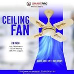 Smart Pro Pro Ceiling Fan 24 Inches With 3 Blades