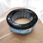 Evin 1.5mm Black Single Core Solid High Conductivity Stable Performance Electrical Wiring Cable