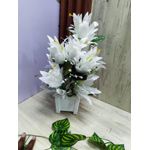 product_image_name-Decor-Nordic Table Top Artificial flowers Lily- White -2