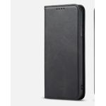 product_image_name-Generic-Apple iPhone 16e Luxury Leather Flip Wallet Magnetic Cover, Black, Shockproof Protection, Kickstand Protection, Card Slots Protection, and Magnetic Closure Protection-4