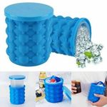 product_image_name-Generic-120Pc Silicone Ice Cube Maker Space Saving Ice Genie Tray Bucket-2