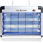 LED Mosquito Killer Lamp Electric Bug Zapper UV 220V Night Trap