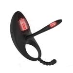 product_image_name-Generic-3 In 1 Male Cock Ring G-spot Anal & Vagina Stimulation Vibrator Sex Toy For Couples Flirt-2