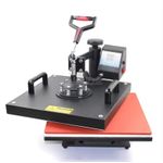 Combo 10 In 1 Heat Press Machine Sublimation Printer 2D Thermal Transfer Pen Cloth Cap Mug Plate T-shirt Printing Machine