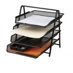 product_image_name-Generic-Sliding Document Trays Office Tray 4-Tier Mesh-2