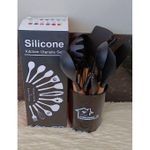 product_image_name-Generic-12pcs Silicone Spoons Set, Assorted-2