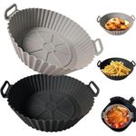 Food Grade Silicone 16-22cm Air Fryer Liner Baking Tin