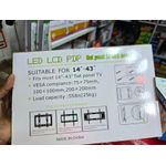 product_image_name-Generic-Universal Flat Panel TV Wall Mount 14–43 Inches Fixed Type Solid Steel VESA Compatible-4