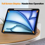 product_image_name-Generic-Lenovo M11 Pink Flip Protective Case Cover – Smart Magnetic Stand with Auto Sleep/Wake-3