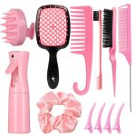 product_image_name-Generic-12pcs Hairdressing Comb Set, Styling Tool Set, Suitable for all hair types-1