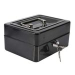 product_image_name-Generic-Cash Box 6 Inches With 2Keys Lock-Black-1