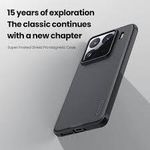 product_image_name-Nillkin-Super Frosted Shield Pro Cover Case for Xiaomi Mi 15 – Matte Anti-Slip, Shockproof, Water-Resistant – Black-2