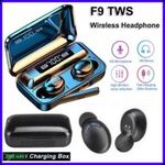 Stereo F9 Bluetooth Earphones Power Headsets.