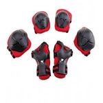 product_image_name-Generic-Red 6pcs Elbow, Knee and Hand Caps Full Protection Skating Protective Guards-3