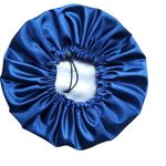 product_image_name-Fashion-Large Reversible Adjustable  Satin Bonnet with FREE Scrunchies. -2