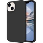 product_image_name-Generic-iPhone 13 Case Silicone iPhone 13 Phone Case Men Women Gel Rubber Microfiber Lining Cushion Texture Cover Shockproof Protective Cases - Black-1