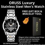 product_image_name-Fashion-WATCH FOR MEN SPORTS WRIST WATCH - FREE Elegant Branded Gift Box & Bracelet Adjustment Tool-1