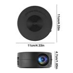 product_image_name-Generic-Mini HD Projector 1080P – Portable LCD Home Cinema with Smartphone Sync & Remote Control (150 Lumens)-4