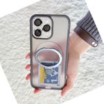 product_image_name-Generic-iPhone 13 Pro Max Magnetic Ring Stand Case - Grey Cover with Lens Guard-1