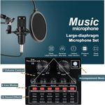 product_image_name-Generic-BM800 Condenser Microphone V8 Sound Card For Home Studio Use-2