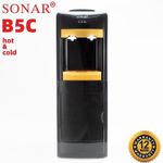 product_image_name-Sonar-TWO Taps Hot, And Cold Water Dispenser - Black-1