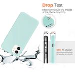 product_image_name-Generic-Soft Silicone Slim Fit Cover Anti-Scratch Shockproof Case for Apple iPhone 12 - Lime Green-3