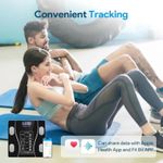 product_image_name-Generic-Bluetooth Digital Bathroom Scale - Black-3