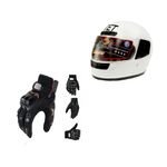 2-piece cycling combo (Cycling Gloves + Half/Full Head Helmet):