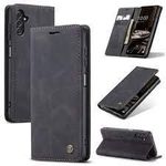 product_image_name-Generic-OPPO A36/A76 4G Wallet Case Cash Slot Card Pocket Stand Leather Cover Black-1