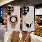 product_image_name-Generic-Shockproof Transparent Magnetic Case for Galaxy S21 – Slim Kickstand Bracket Ring & Soft TPU Frame-6