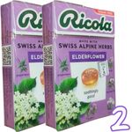 Ricola 2X Elderflower Swiss Alpine Herbs