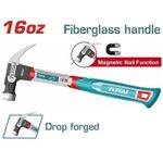 product_image_name-TOTAL-THCH61016  Claw hammer Weight:16oz/450g(6pcs per packet)-1