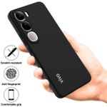 product_image_name-Generic-Vivo V40 Lite Black Original Liquid silicone Phone Case/Cover-2