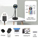 product_image_name-Generic-Sunset Lamp for Photography – LED Night Light for Aesthetic Lighting-2