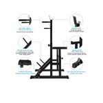 product_image_name-Generic-Adjustable Multi-Function Squat Rack Barbell Rack Stand-3
