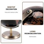 product_image_name-Generic-Elegant Rotating World Globe Desk Ornament Modern Home Decor-5