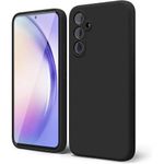 Liquid Silicone Case For Samsung Galaxy A14 4G BLACK