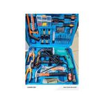 Makita COMPLETE 117 TOOLSETS WITH APOWERFUL DRILL 750w