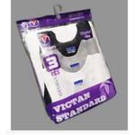 product_image_name-Generic-3pcs Pack Men Coloured Vest.100% Cotton Vests.Colour Black,grey And White-6