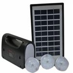 product_image_name-Kamisafe-Solar Lighting System_Solar Panel, LED Lights And Phone Charging Kit-2