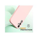 product_image_name-Generic-SAMSUNG A35 5G PINK SILICONE BACK CASE-2