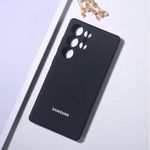 product_image_name-Generic-Samsung Galaxy S25 Ultra Black Original Silicone Case/ Cover-2